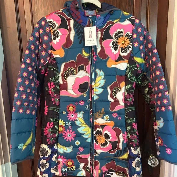 Johnny Was Hazel Floral Coat - Picture 1 of 8